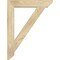 Ekena Millwork Traditional Slat Rough Sawn Bracket, Douglas Fir, 4"W x 26"D x 34"H BKT04X26X34TRA06RDF - alternate 4